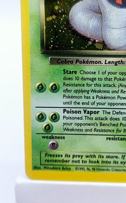 Dark Arbok 2/82 Holo Rare Pokemon Card Vintage 1999 WOTC Team Rocket NM - Image 4
