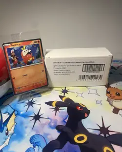 Fuecoco 192 Horizons Surging Sparks - Stamped Sealed Pokemon Promo Card 2024 x25 - Image 1