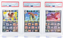 PSA 10 Pokemon Pidgey Pidgeotto Pidgeot 151 Master Ball Reverse Holo Japanese - Image 1