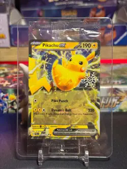 SEALED Pikachu Snowflake Stamp Promo PAL 063/193, NM Pokemon Card - Image 1