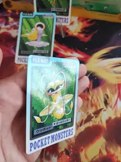 Pokemon Karte Card Bellsprout Weepinbell Victreebel Carddass japanese Good-exc - Image 3