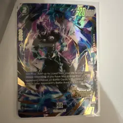 Hit FS10-12 Bonus Pack Gold Alternate Art Dragon Ball Legends Card - Image 1