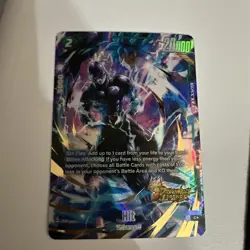 Hit FS10-12 Bonus Pack Gold Alternate Art Dragon Ball Legends Card - Image 3