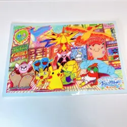 Pokemon Center Post Card Osaka DX Opening Commemoration Clear Illustration Card - Image 1