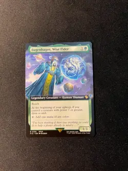 Bugenhagen, Wise Elder Extended Art #R0159 Final Fantasy MTG - Image 1