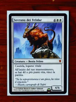 MTG Sovrano dei Felidar - Felidar Sovereign - Zendikar - Image 1