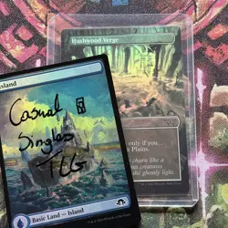 Hushwood Verge Borderless foil MTG single, Duskmourn House of Horror, 0332 Rare - Image 3