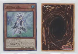 Crystal Girl (SR) 1st Ed. YuGiOh King's Court #KICO-EN015 00jz - Image 3