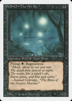 Will-O'-The-Wisp - Revised Edition - Magic the Gathering MTG - Image 1
