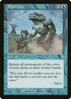 Wash Out - Invasion - Magic the Gathering MTG - Image 1