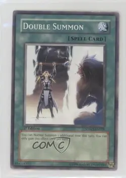 Double Summon 1st Ed. YuGiOh Warriors' Strike Structure Deck #SDWS-EN028 0d94 - Image 1