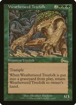 Weatherseed Treefolk - Urza's Legacy - Magic the Gathering MTG - Image 1