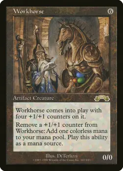Workhorse - Exodus - Magic the Gathering MTG - Image 1