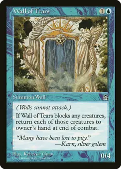 Wall of Tears - Stronghold - Magic the Gathering MTG - Image 1