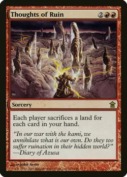 Thoughts of Ruin - Saviors of Kamigawa - Magic the Gathering MTG - Image 1
