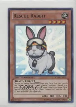 Super Rare - Rescue Rabbit Limited Edition YuGiOh Collectors Tins Series 9 1md - Image 1