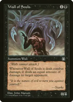 Wall of Souls - Stronghold - Magic the Gathering MTG - Image 1