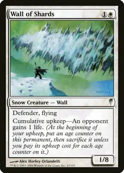 Wall of Shards - Coldsnap - Magic the Gathering MTG - Image 1