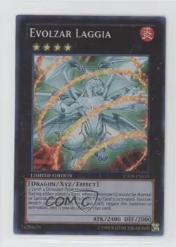 Super Rare - Evolzar Laggia Limited Edition YuGiOh Collectors Tins Series 9 0bt4 - Image 1