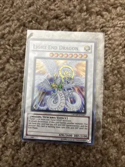 Yugioh Light End Dragon RYMP-EN067 Super Rare NM - Image 1