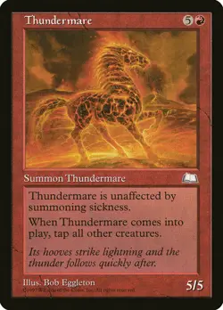 Thundermare - Weatherlight - Magic the Gathering MTG - Image 1