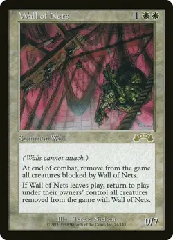 Wall of Nets - Exodus - Magic the Gathering MTG - Image 1