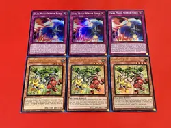 3x Gadget Trio + Dark Magic Mirror Force | 1st Editions | NM | YuGiOh! - Image 1