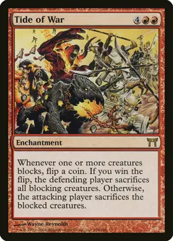 Tide of War - Champions of Kamigawa - Magic the Gathering MTG - Image 1