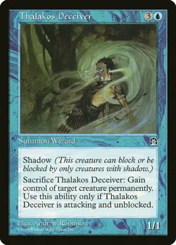 Thalakos Deceiver - Stronghold - Magic the Gathering MTG - Image 1