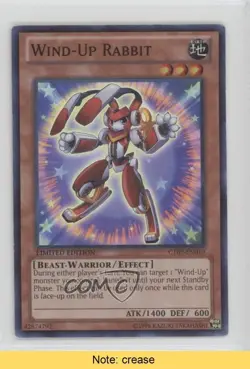 Super Rare - Wind-Up Rabbit Limited Edition YuGiOh Collectors Tins Series 9 5e6 - Image 1