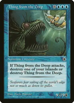 Thing from the Deep - Portal - Magic the Gathering MTG - Image 1