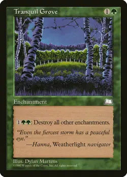 Tranquil Grove - Weatherlight - Magic the Gathering MTG - Image 1
