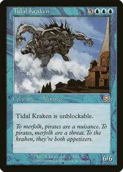 Tidal Kraken - Mercadian Masques - Magic the Gathering MTG - Image 1