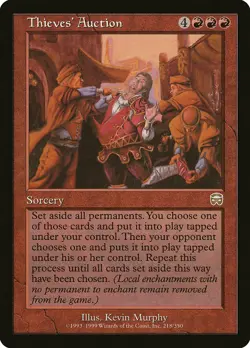 Thieves' Auction - Mercadian Masques - Magic the Gathering MTG - Image 1
