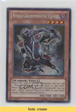 Ninja Grandmaster Hanzo SE Limited Edition YuGiOh Collectors Tins Series 9 5e6 - Image 1