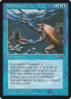 Tidal Control - Alliances - Magic the Gathering MTG - Image 1
