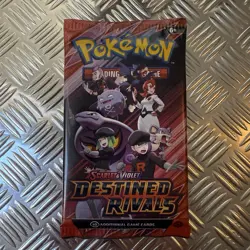 Pokemon Scarlet & Violet Destined Rivals Bundle 4 x TCG Booster Packs - Image 2