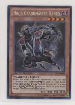 Ninja Grandmaster Hanzo SE Limited Edition YuGiOh Collectors Tins Series 9 u3f - Image 1