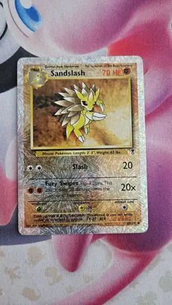 Pokemon Card Sandslash 62/110 Legendary Collection Reverse Holo WOTC Light Play - Image 1