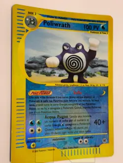 Poliwrath R Expedition 24/165 R Reverse Holo Foil R Pokemon R Italiano R EX - Image 4