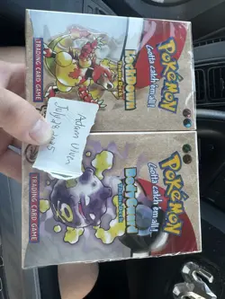 BodyGuard and LockDown Pokemon Fossil Theme Deck 1999 Factory Sealed Pokemon TCG - Image 1
