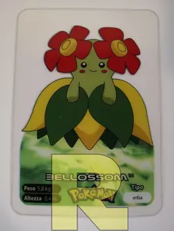 Bellossom 182 R Lamincard Edibas 2006 R Pokemon R Italiano R EX - Image 1