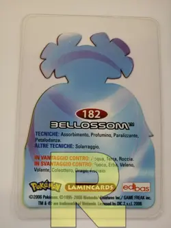 Bellossom 182 R Lamincard Edibas 2006 R Pokemon R Italiano R EX - Image 2