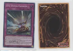 XYZ Hyper Cannon (SR) 1st Ed. YuGiOh King's Court #KICO-EN010 0b3 - Image 3