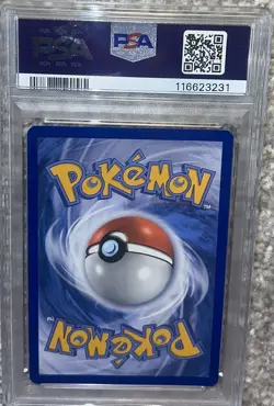 PSA 8 Pokemon Pikachu Cosmos Holo BLEED Costco Canada 28/73 HD GALAXY SWIRL🌀 - Image 3