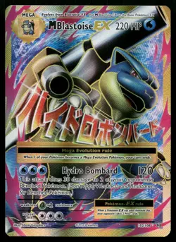 M Blastoise EX 102/108 XY Evolutions Mega Full Art Ultra Rare POKEMON - Image 1