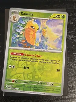 Kakuna 014/165 Reverse Holo Pokemon 151 Card English Near Mint - Image 1