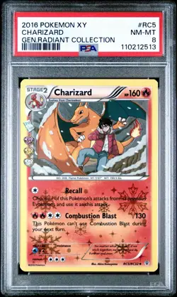 pokemon cards Charizard Rc5/rc32 2016 Radiant Collection - Image 1