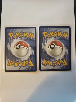 Pokemon Hoothoot 126/162 + Noctowl 127/162 Cosmos Holo Promo - Image 2
