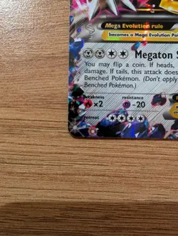 Pokemon TCG M Aggron EX 94/160 Primal Clash XY Mega Ultra Rare Holo Card (NM/LP) - Image 4
